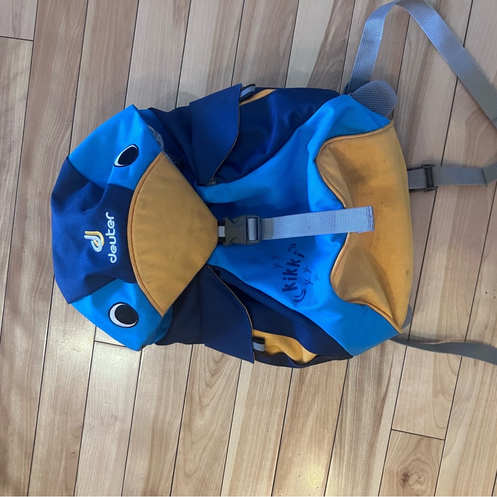 Deuter Kids Penguin Backpack - Blue and Orange